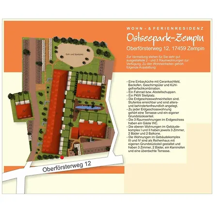 Ostseepark شقة *