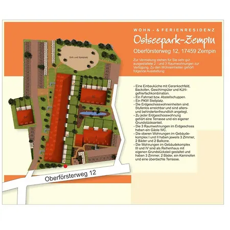 Ostseepark アパート *